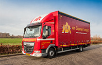 Foto der Seite eines Stadtbahnwagens VDT