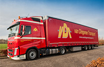 Foto der Seite eines Stadtbahnwagens VDT